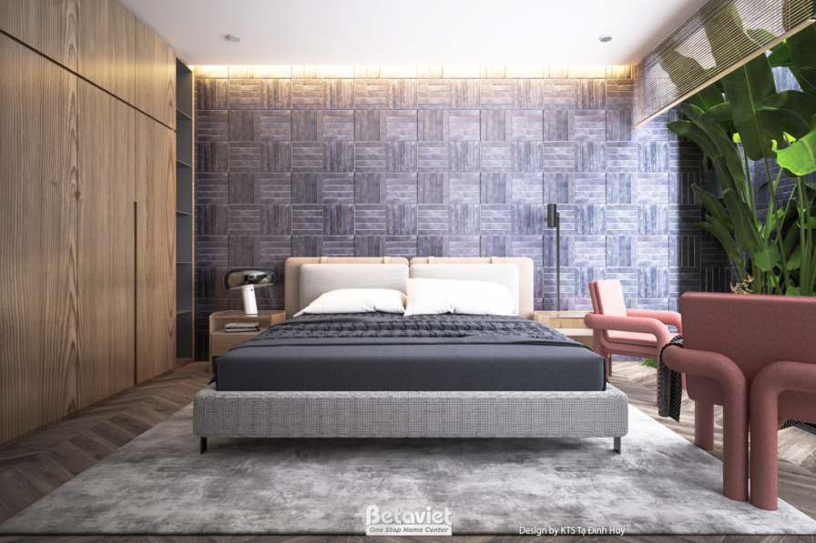 Mẫu thiết kế nội thất biệt thự liền kề Tropical Modern NT24554